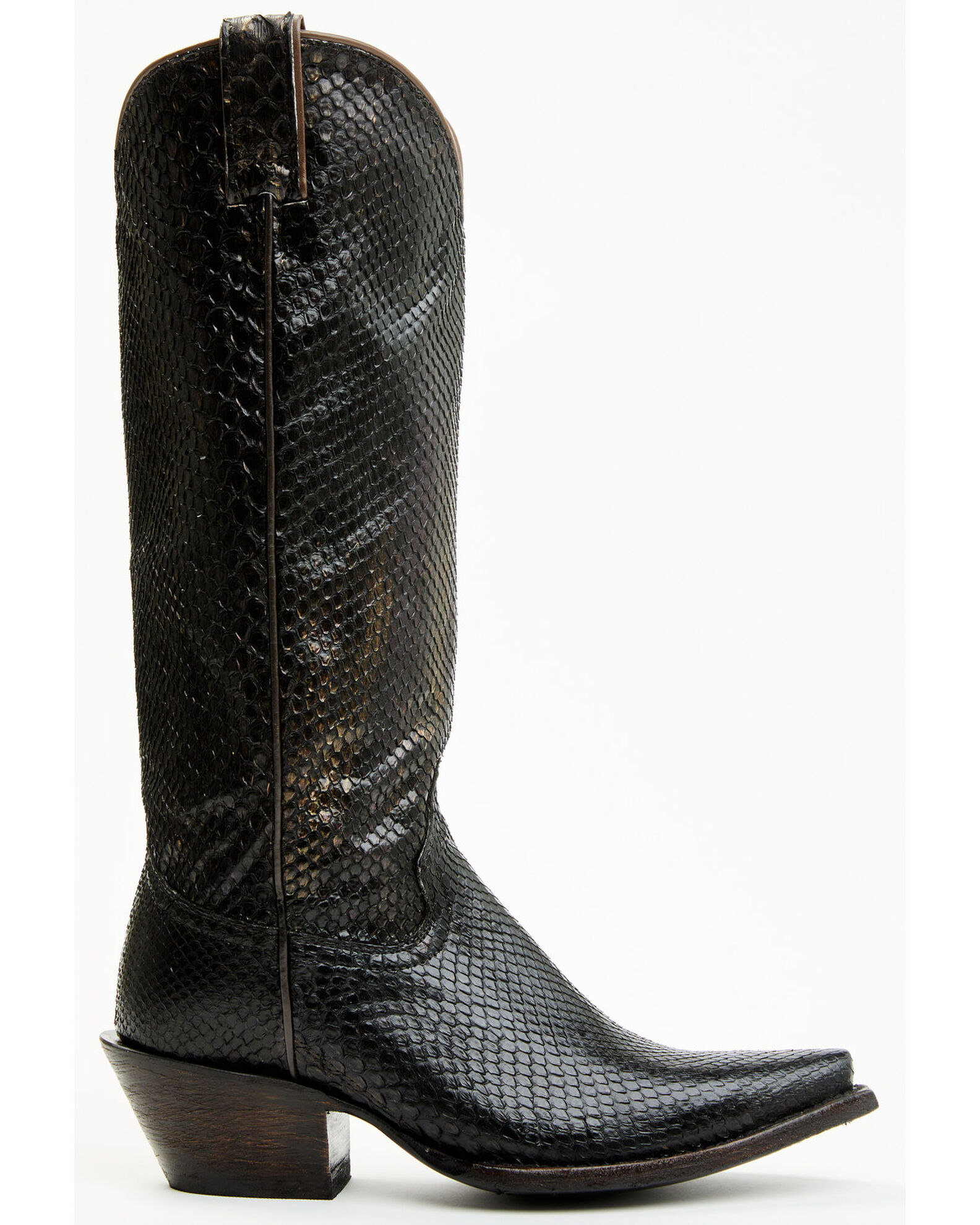 Idyllwind Women's Slay Exotic Python Tall Western Boots - Snip Toe, Black