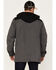 Image #4 - Brothers and Sons Men's Cruiser Waxed Canvas Hooded Jacket, Charcoal, hi-res