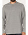 Image #3 - Brothers and Sons Men's Henley Thermal T-Shirt, Charcoal, hi-res