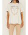 Image #4 - Idyllwind Women's Country Club Graphic Short Sleeve Trustee Tee, Ivory, hi-res