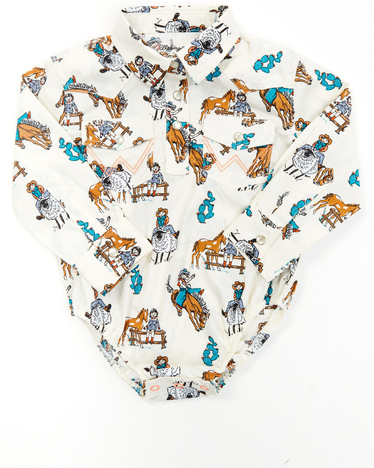 cow print wrangler shirt