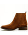 Image #3 - Shyanne Women's Beverly Pull-On Western Booties - Broad Square Toe, Brown, hi-res