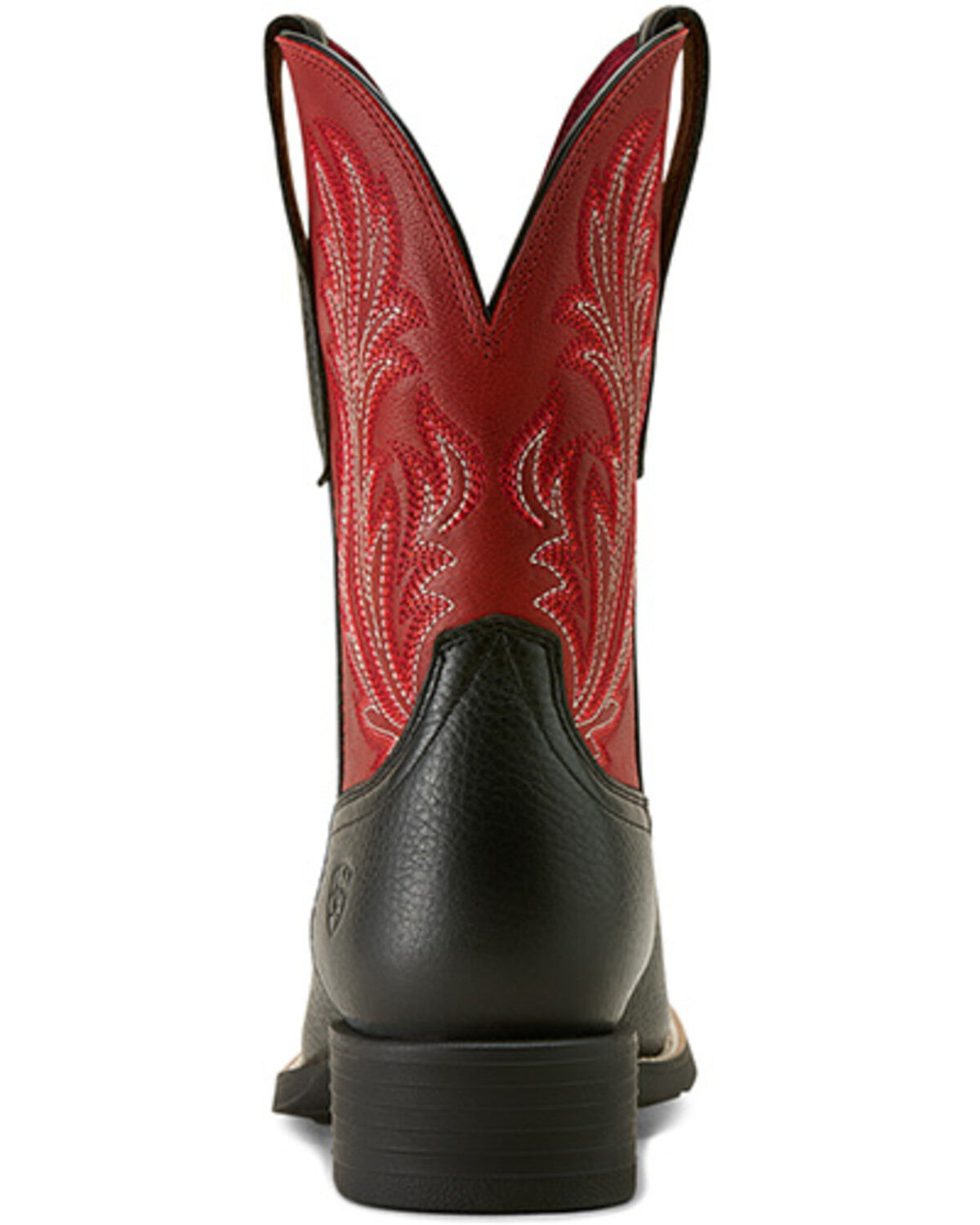 Image #3 - Ariat Women's Round Up Filly Performance Western Boots - Broad Square Toe, Red, hi-res