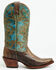 Image #2 - Shyanne Women's Exotic Python Western Boots - Snip Toe, Turquoise, hi-res