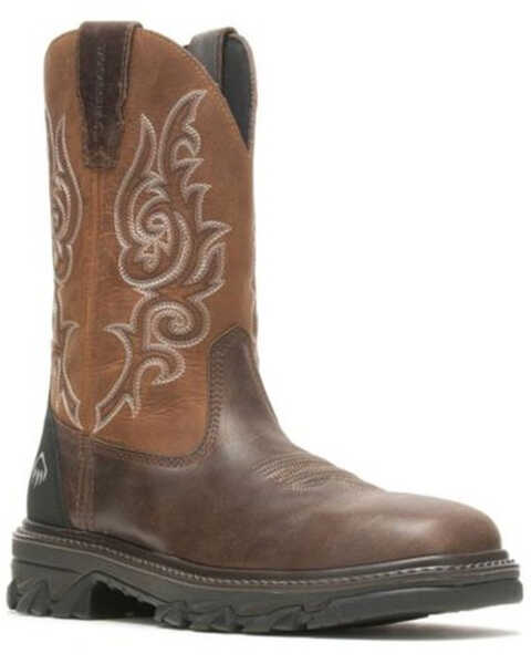 Wolverine Men's Rancher EPX Waterproof Western Boots - Composite Toe, Brown, hi-res