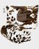 Image #1 - Carstens Home Wrangler Cow Print Travel Blanket, Cow Print, hi-res