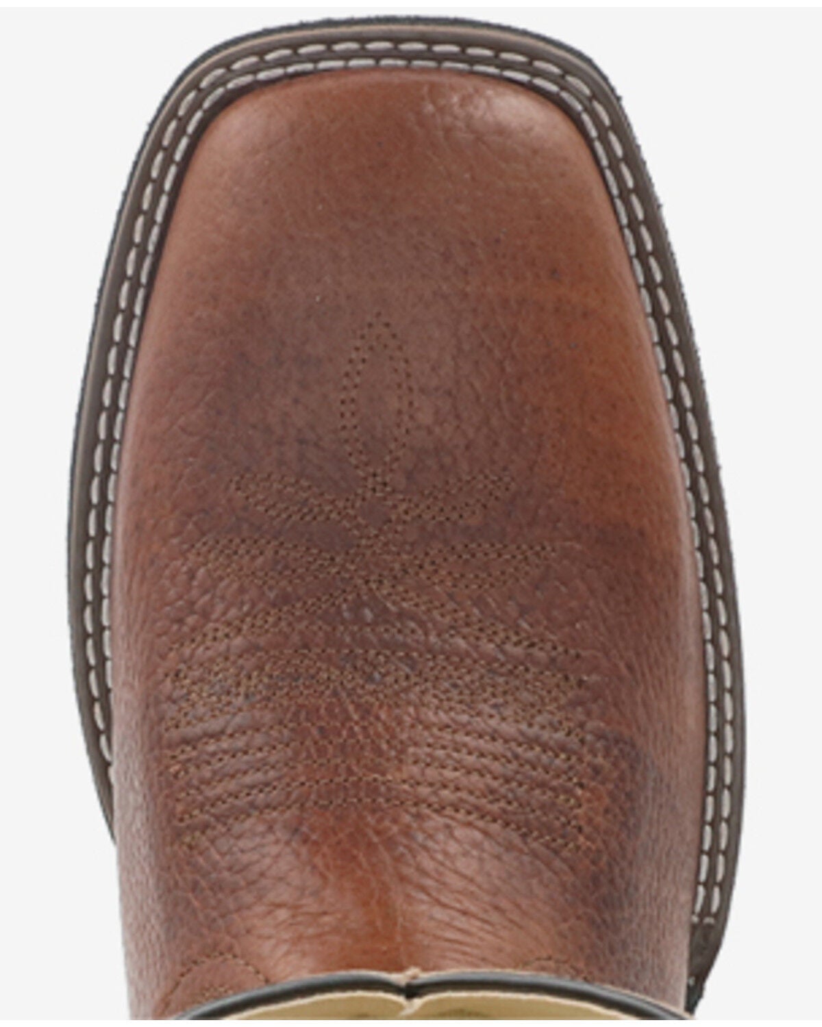 Image #5 - Smoky Mountain Men's Cedar Performance Western Boots - Broad Square Toe, Brown, hi-res