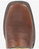 Image #5 - Smoky Mountain Men's Cedar Performance Western Boots - Broad Square Toe, Brown, hi-res