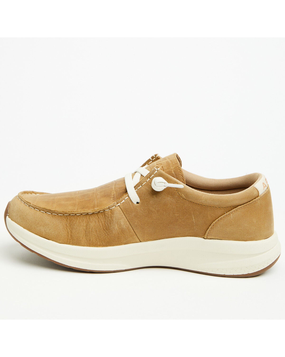 Image #3 - Ariat Men's Buckeye Waterproof Casual Shoes - Moc Toe, Tan, hi-res
