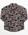Cody James Toddler Boys' Johnny Ringo Long Sleeve Snap Western Shirt - Toddler, Red, hi-res