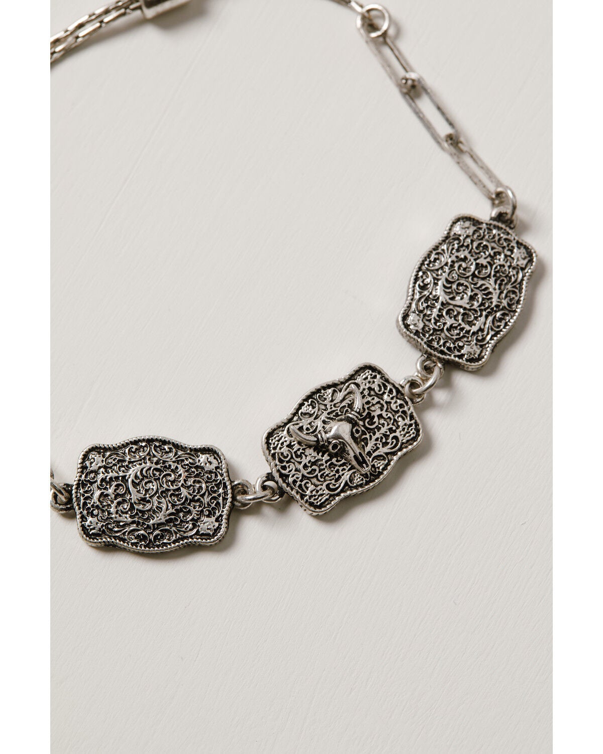 Image #2 - Idyllwind Women's Western Buckle Bracelet Set - 5 Piece, Silver, hi-res