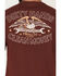 Image #4 - Troll Co Men's Wing Spanner Short Sleeve Graphic T-Shirt, Burgundy, hi-res