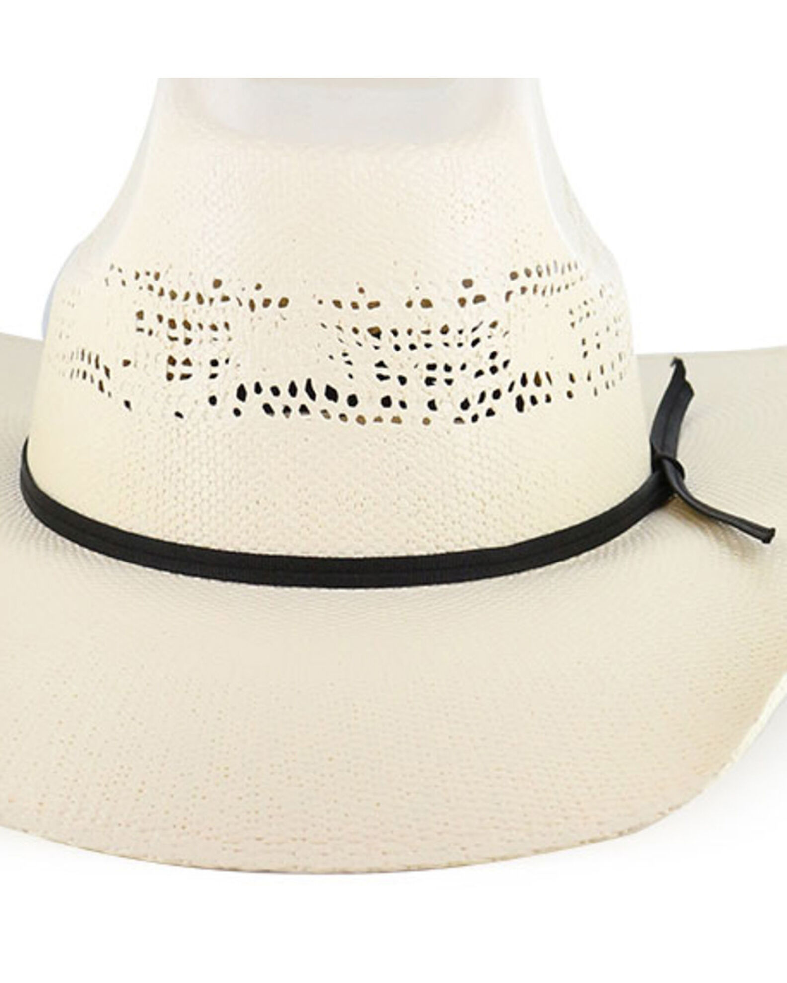 Image #2 - Cody James® Boys' Straw Western Hat, Natural, hi-res