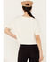 Image #4 - White Crow Women's Run Wild Short Sleeve Graphic Tee, Ivory, hi-res