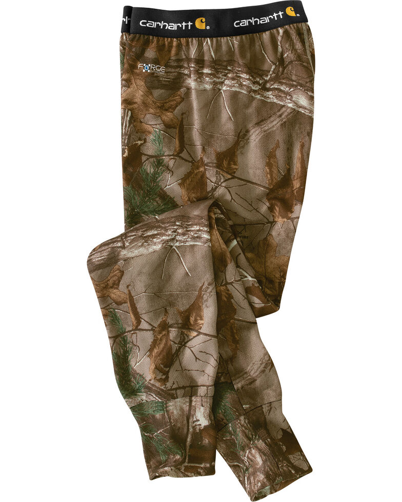 Carhartt Men S Camo Base Force Extremes Cold Weather Bottoms