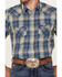 Image #3 - Ariat Men's Hooey Retro Plaid Print Short Sleeve Snap Western Shirt , , hi-res
