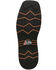 Image #7 - Justin Men's Boot Barn Exclusive Carbide Western Work Boots - Soft Toe, Brown, hi-res