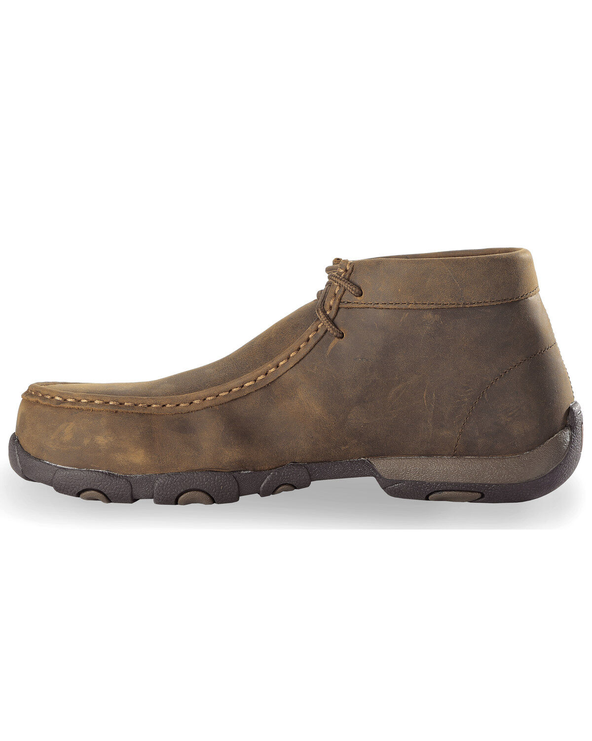 Image #3 - Twisted X Women's Driving Moc Work Shoes - Steel Toe, Distressed, hi-res