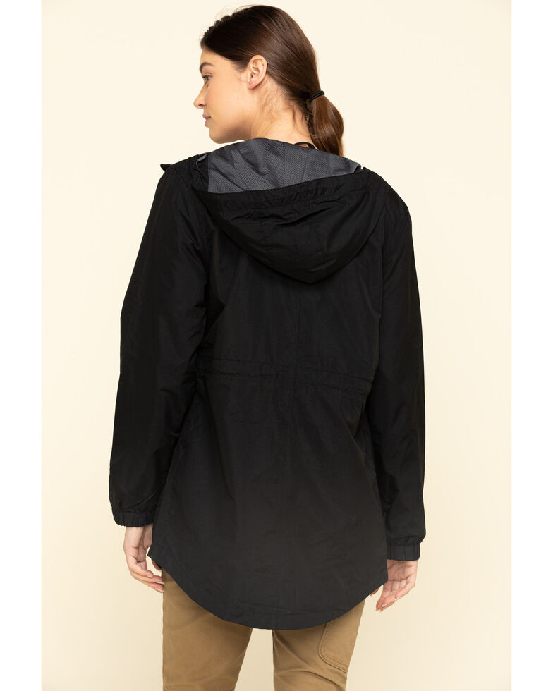 carhartt rain defender hooded lightweight coat for ladies