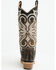 Image #5 - Circle G Women's Embroidered Tall Western Boots - Snip Toe, Brown, hi-res