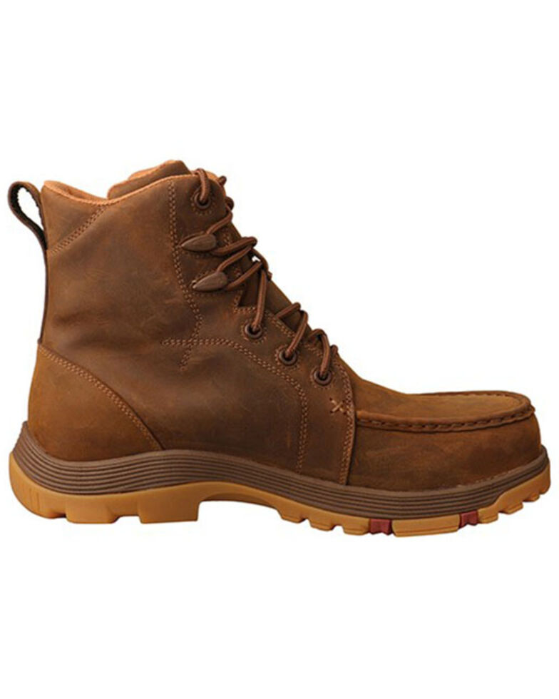 Twisted X Men's Oblique Lace-Up Work Boots - Nano Composite Toe | Boot Barn