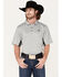 Image #1 - RANK 45® Men's Solid Renegade Performance Short Sleeve Polo Shirt, Charcoal, hi-res