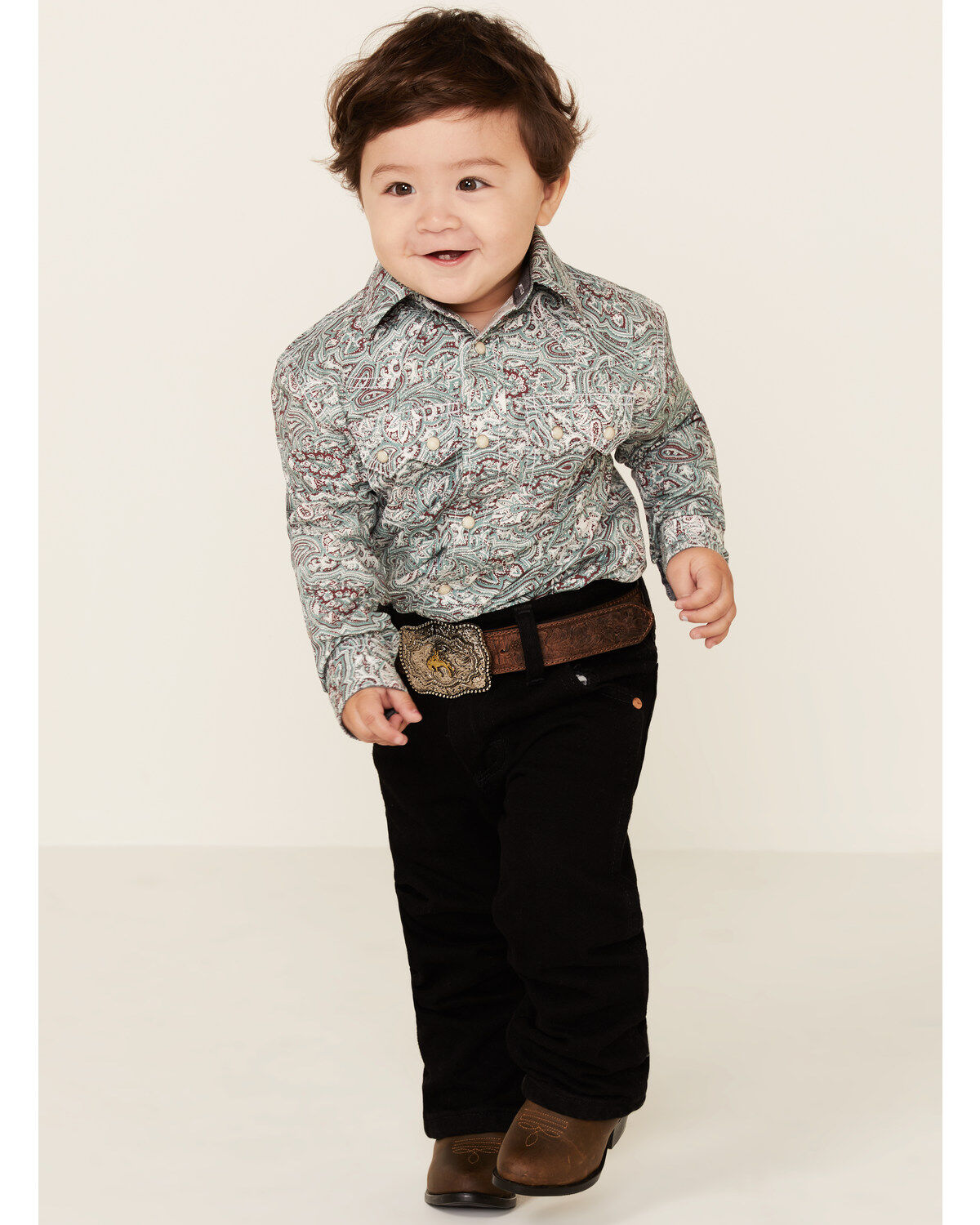 Image #1 - Wrangler Toddler Boys' Cowboy Cut Jeans , , hi-res