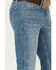 Image #2 - Cody James Men's Roughstock Wash Jackson Slim Straight Rigid Denim Jeans, Blue, hi-res