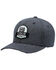 Image #1 - Cinch Men's Logo Patch Ball Cap, Navy, hi-res