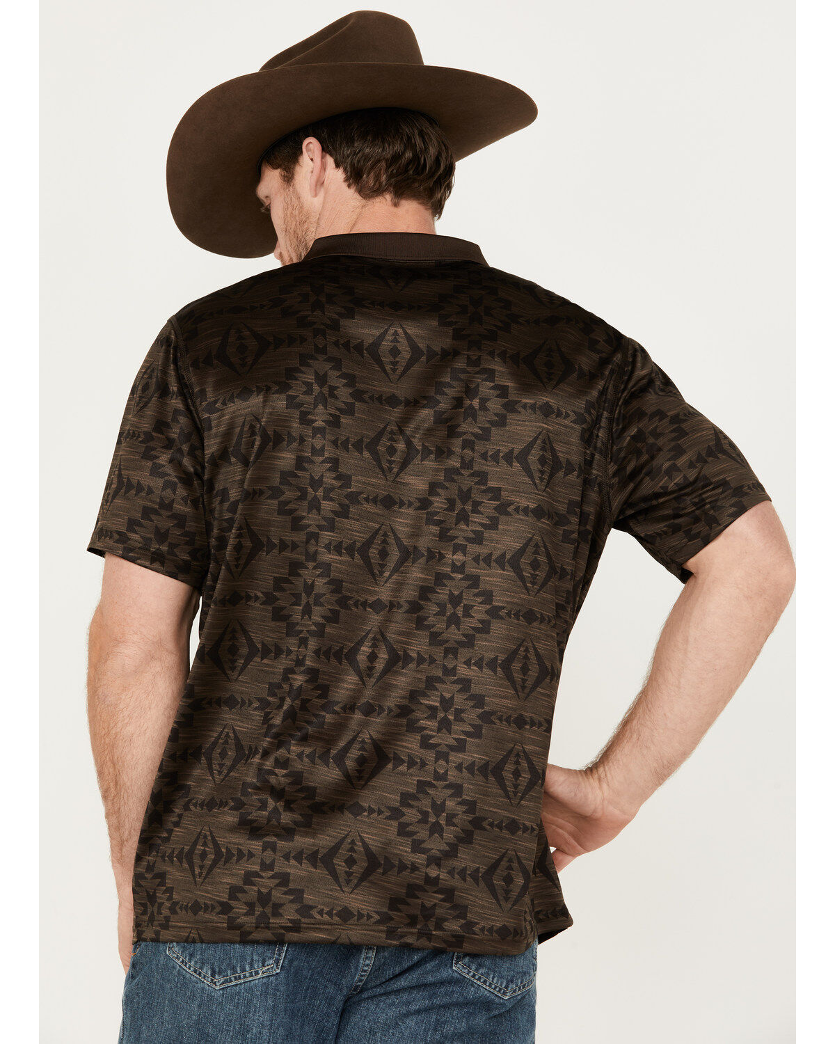 Image #4 - RANK 45® Men's Southwestern Polo, , hi-res