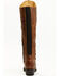 Idyllwind Women's Straight Up Orix Goat Studded Leather Tall Western Boots - Snip Toe , Brown, hi-res