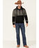 Image #2 - HOOey Men's Gray & Black Tech Fleece Zip-Front Jacket , Grey, hi-res