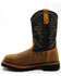 Image #3 - Thorogood Men's 11" USA Wellington Western Boots - Steel Toe, Brown, hi-res