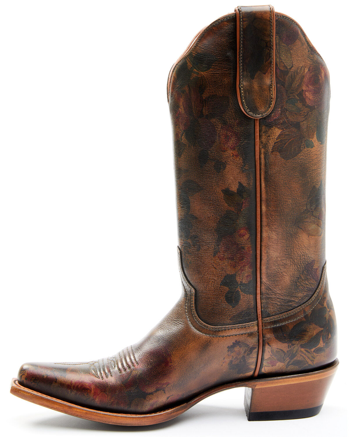 Image #3 - Shyanne Women's Olive Western Boots - Snip Toe, , hi-res
