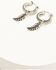 Image #8 - Shyanne Women's Southwestern Antique Cross Earring Set, Silver, hi-res