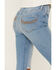 Image #4 - Idyllwind Women's High Risin' Roadtrip Wash Stretch Distressed Knee Flare Jeans, Medium Wash, hi-res