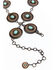 Shyanne Women's Rust Copper Concho Link Belt, Rust Copper, hi-res
