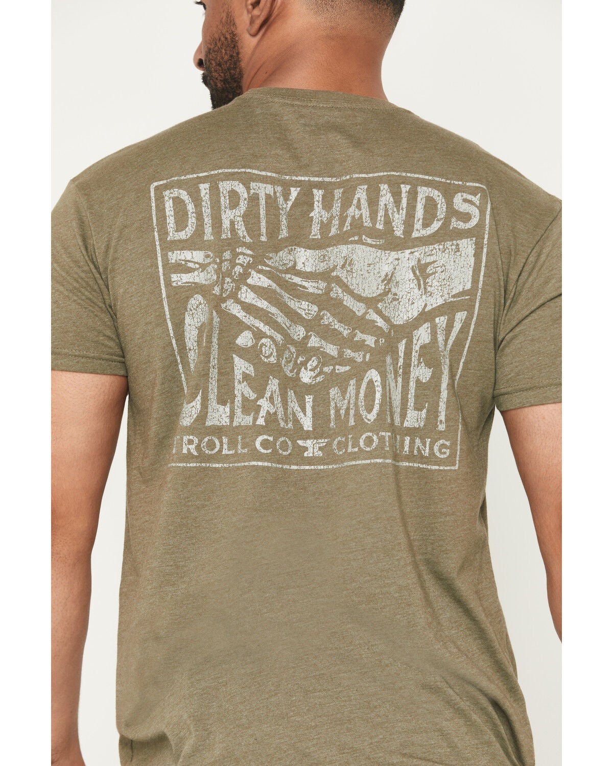 Image #4 - Troll Co Men's Haggler Box Short Sleeve Graphic T-Shirt, Green, hi-res