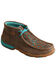 Image #1 - Twisted X Women's Chukka Driving Mocs, Brown, hi-res