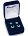 Image #3 - Montana Silversmiths Women's Heart & Horseshoe Turquoise Earrings - 2 Piece, Silver, hi-res