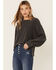 Free People Women's Ready for This Knit Top, Black, hi-res