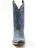 Image #4 - Moonshine Spirit Men's Gunsmoke Western Boots - Square Toe, Blue, hi-res