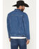 Image #4 - Wrangler X Coors Banquet Men's Denim Western Jacket, Medium Wash, hi-res