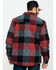 Image #2 - Hawx Men's Red Quilted Plaid Shirt Work Jacket - Big, , hi-res