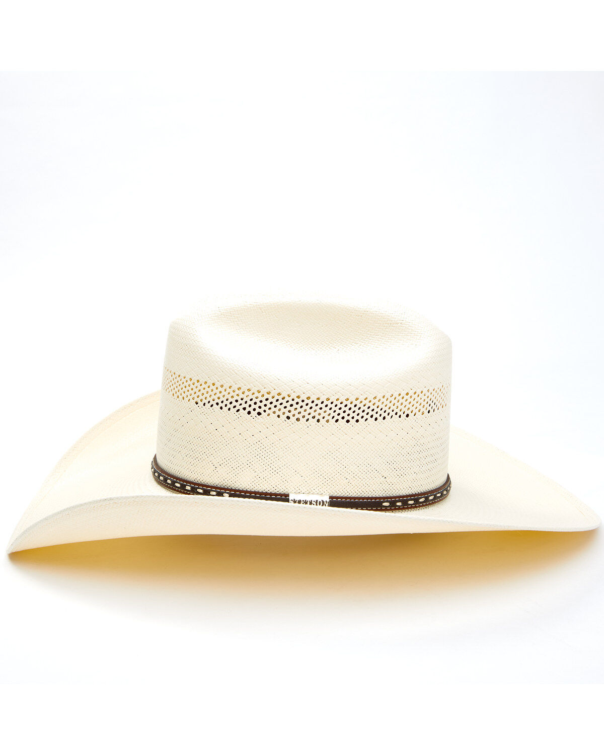 Image #2 - Stetson Crowley 10X Straw Cowboy Hat, Natural, hi-res