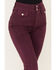 Idyllwind Women's High Rise Flap Pocket Outlaw Flare Jeans, Purple, hi-res