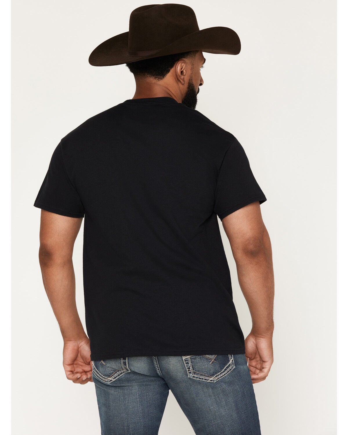 Image #4 - Moonshine Spirit Men's Mexico Skull Short Sleeve Graphic T-Shirt, Black, hi-res