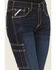 Image #2 - Ariat Women's Rebar Perfect Rise Work Flex Riviter Slim Leg Work Jeans, Blue, hi-res