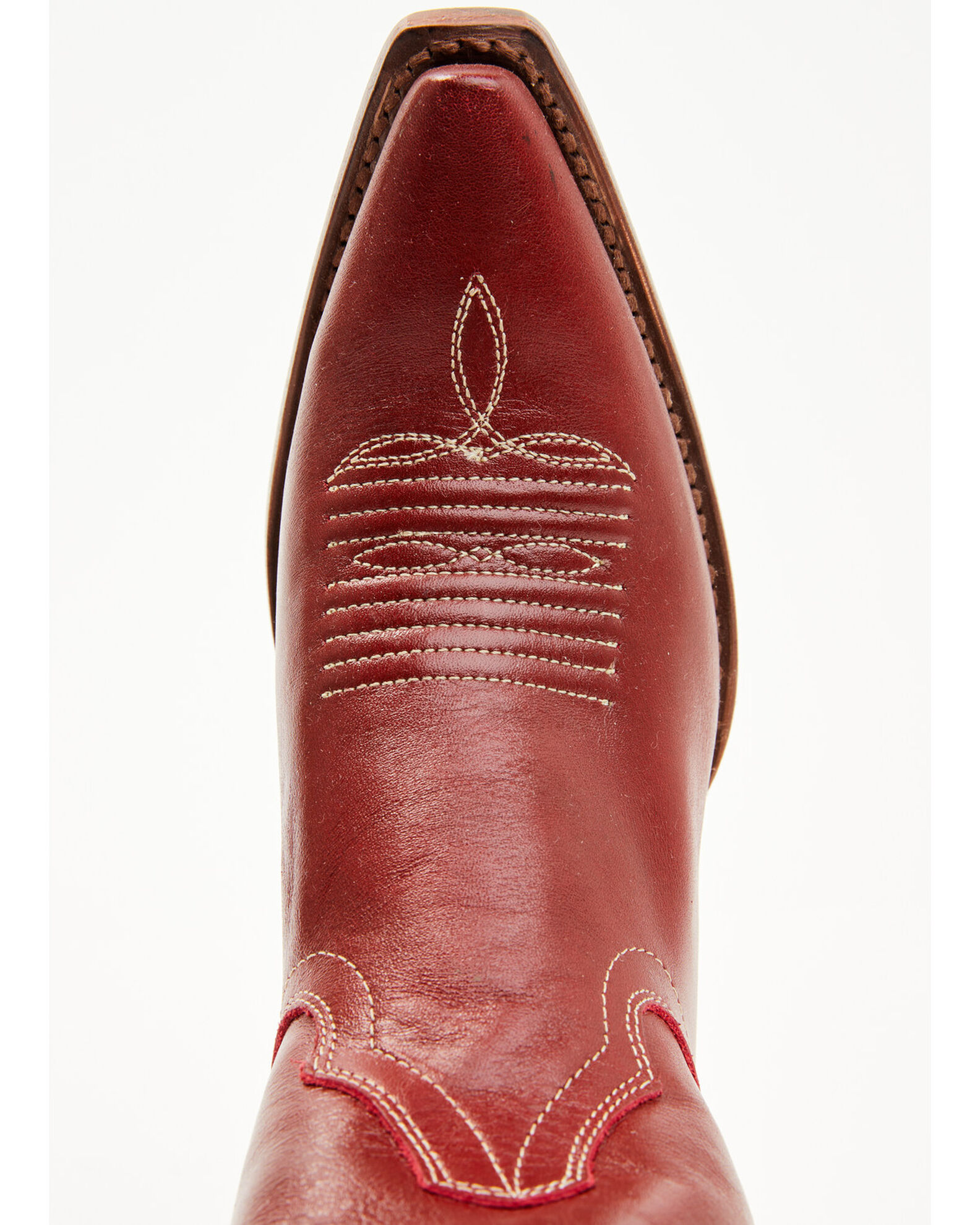 Image #6 - Idyllwind Women's Dallas Alice Western Boots - Snip Toe, Brick Red, hi-res