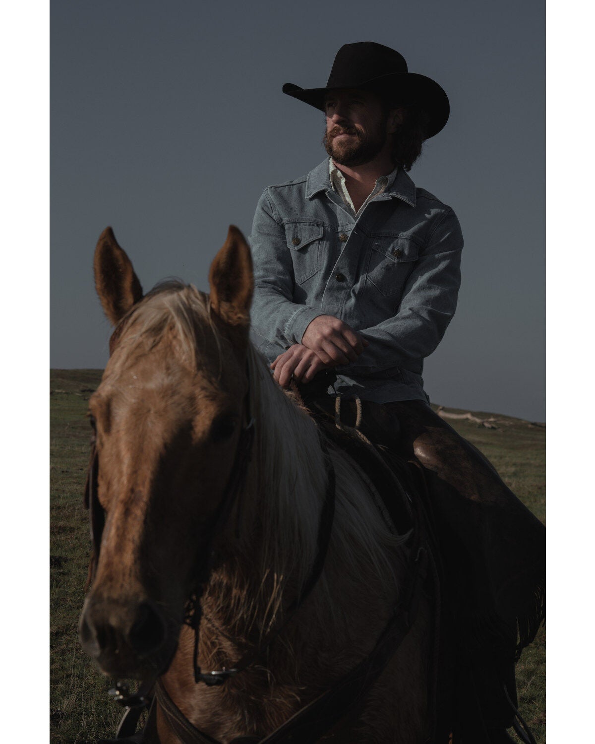 Cody James Men's Coasting Light Wash Button-Front Unlined Denim Jacket, Indigo, hi-res